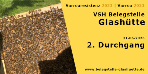 2. Durchgang 2025 auf der Belegstelle